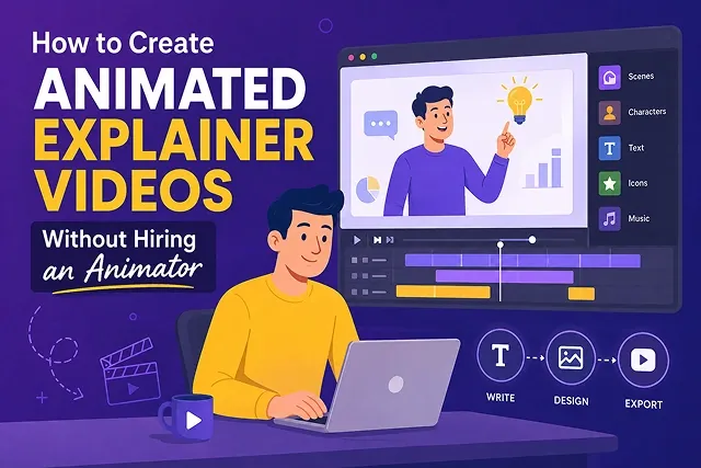 How to Create Animated Explainer Videos Without Hiring an Animator