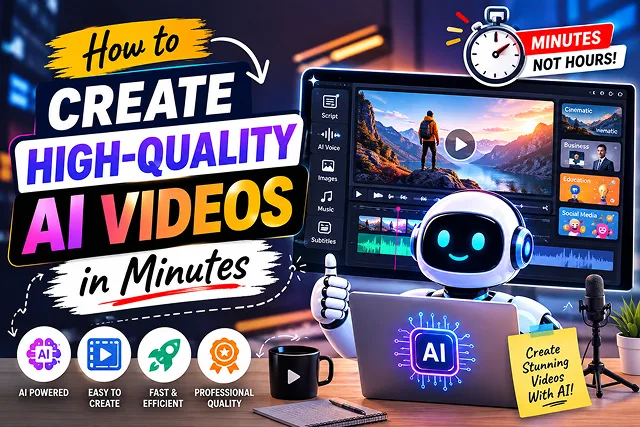 How to Create High-Quality AI Videos in Minutes
