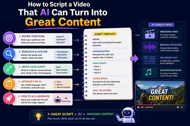 How to Script a Video That AI Can Turn Into Great Content